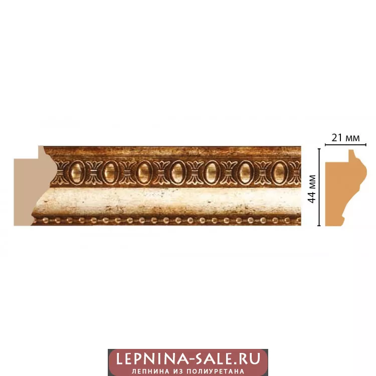 Багет Decomaster 685-127 (44*21*2900) Багет Decomaster 685-127 (44*21*2900) от Lepnina-Sale.ru