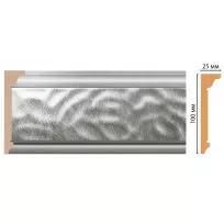 Карниз потолочный DECOMASTER D215-375 (100*25*2400) от Lepnina-Sale.ru