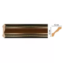 Карниз потолочный Decomaster 180-51 (42*42*2400) от Lepnina-Sale.ru