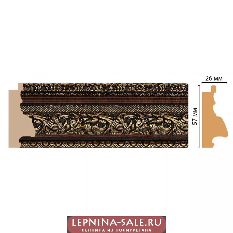Багет Decomaster 556-2 (57*26*2900) Багет Decomaster 556-2 (57*26*2900) от Lepnina-Sale.ru
