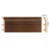 Цветной напольный плинтус DECOMASTER D233-74 ШК/8 (120*23*2400 мм) от Lepnina-Sale.ru