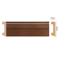 Плинтус напольный DECOMASTER D234-74ДМ (58*16*2400 мм) от Lepnina-Sale.ru