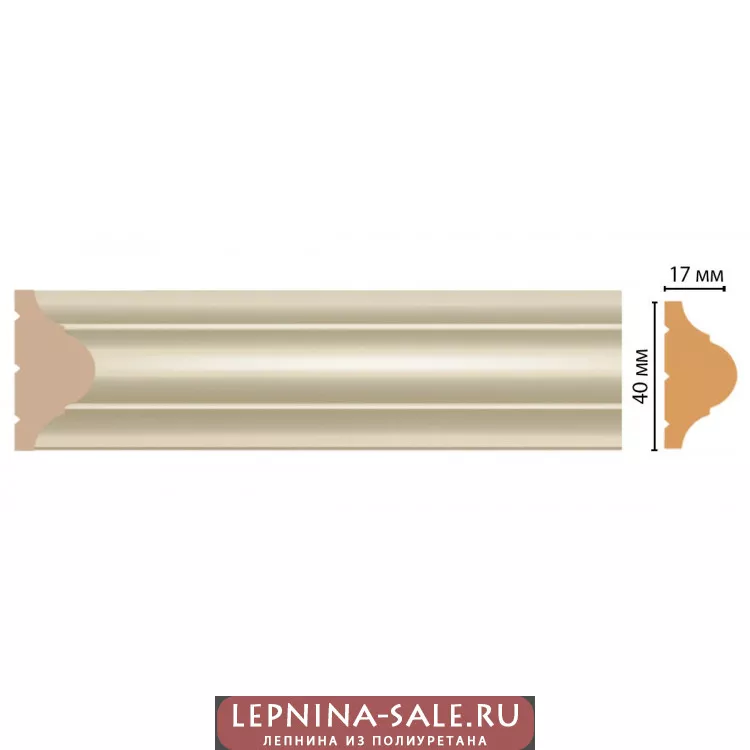 Молдинг DECOMASTER D002-61 (40*17*2400мм) Молдинг DECOMASTER D002-61 (40*17*2400мм) от Lepnina-Sale.ru