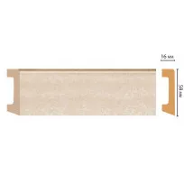 Плинтус напольный DECOMASTER D234-18DДМ (58*16*2400 мм) от Lepnina-Sale.ru
