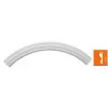 Радиус [1/4 круга] Decomaster 897902-120 (Rнар. 700 | Rвн. 600) от Lepnina-Sale.ru