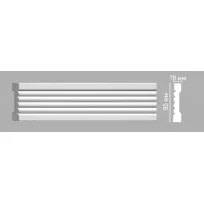 Молдинг DECOMASTER 97206/68 (85х18х2400мм) от Lepnina-Sale.ru