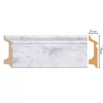 Цветной напольный плинтус D122-79 (78*21*2400) ДМ от Lepnina-Sale.ru