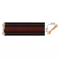 Карниз потолочный Decomaster 180-52 (42*42*2400) от Lepnina-Sale.ru