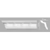 Плинтус потолочный DECOMASTER 95017/45 (70х70х2400мм)