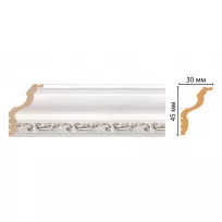 Карниз потолочный Decomaster 148B-60 ДМ (45*30*2000)