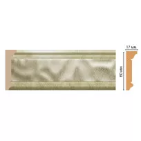 Карниз потолочный DECOMASTER D216-373 (60*17*2400) от Lepnina-Sale.ru