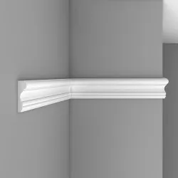 Молдинг гладкий DECOMASTER 97174 гибкий (85*25*2400)