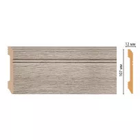 Цветной напольный плинтус DECOMASTER D105-77 ДМ (107*12*2400) от Lepnina-Sale.ru