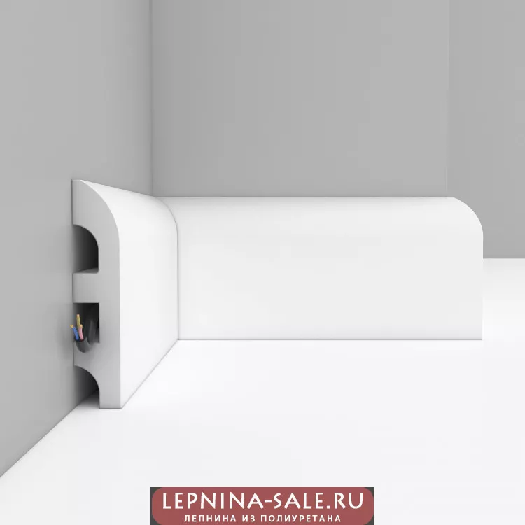 Плинтус напольный A016 Декомастер Плинтус напольный A016 Декомастер от Lepnina-Sale.ru