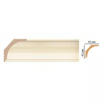 Плинтус потолочный DECOMASTER D109-61ДМ (43*43*2400мм) от Lepnina-Sale.ru