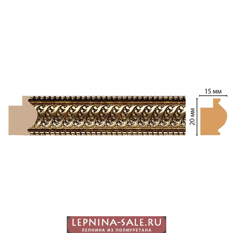 Багет Decomaster 583-28 (20*15*2900) Багет Decomaster 583-28 (20*15*2900) от Lepnina-Sale.ru