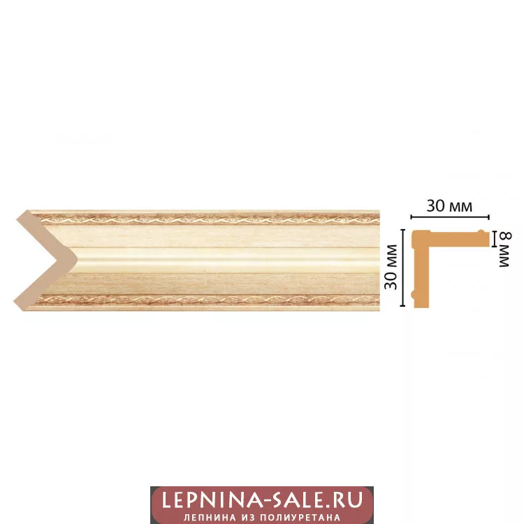 Цветной угол Decomaster 116-933 (30*30*2400) ДМ Цветной угол Decomaster 116-933 (30*30*2400) ДМ от Lepnina-Sale.ru