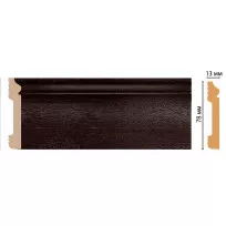 Цветной напольный плинтус DECOMASTER D005-433 ДМ (79*13*2400) от Lepnina-Sale.ru