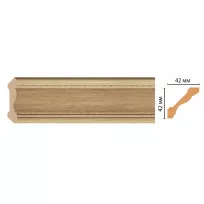 Карниз потолочный Decomaster 180-11 (42*42*2400) от Lepnina-Sale.ru