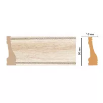 Плинтус напольный Decomaster 192-13 (60*18*2400) от Lepnina-Sale.ru