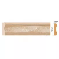 Цветной молдинг Decomaster 188-11 (40*8*2400) от Lepnina-Sale.ru