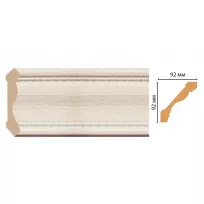 Карниз потолочный Decomaster 177-13 (92*92*2400) от Lepnina-Sale.ru