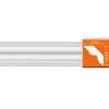 Потолочный плинтус с орнаментом DECOMASTER DT 138 гибкий (55*55*2400) от Lepnina-Sale.ru