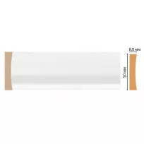 Молдинг DECOMASTER D045-114 (50*8*2400мм) от Lepnina-Sale.ru