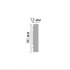Молдинг DECOMASTER D150/24 (80*12*2000 мм) от Lepnina-Sale.ru
