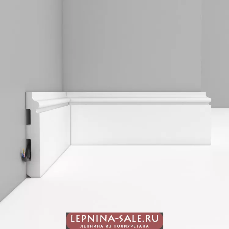 Плинтус напольный A005 Декомастер Плинтус напольный A005 Декомастер от Lepnina-Sale.ru