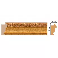 Цветной молдинг Decomaster 807-58 (40*20*2900) от Lepnina-Sale.ru