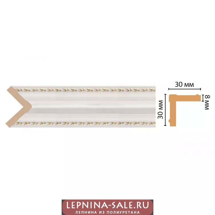 116-54/28 Угол DECOMASTER ДМ(30*30*2400 мм) 116-54/28 Угол DECOMASTER ДМ(30*30*2400 мм) от Lepnina-Sale.ru
