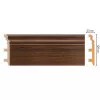 Цветной напольный плинтус DECOMASTER D233-74 ШК/8 (120*23*2400 мм) от Lepnina-Sale.ru