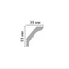 Плинтус потолочный Decomaster D112 (55*39*2000мм) ДМ от Lepnina-Sale.ru