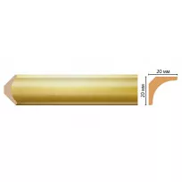 Плинтус потолочный DECOMASTER D133-374ДМ (20*20*2400мм) от Lepnina-Sale.ru