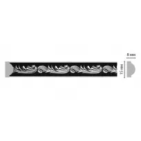 Молдинг DECOMASTER 130-63 ШК/80 (15*8*2400мм) от Lepnina-Sale.ru