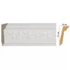 Карниз потолочный Decomaster 129D-60 (113*56*2400) Карниз потолочный Decomaster 129D-60 (113*56*2400) от Lepnina-Sale.ru