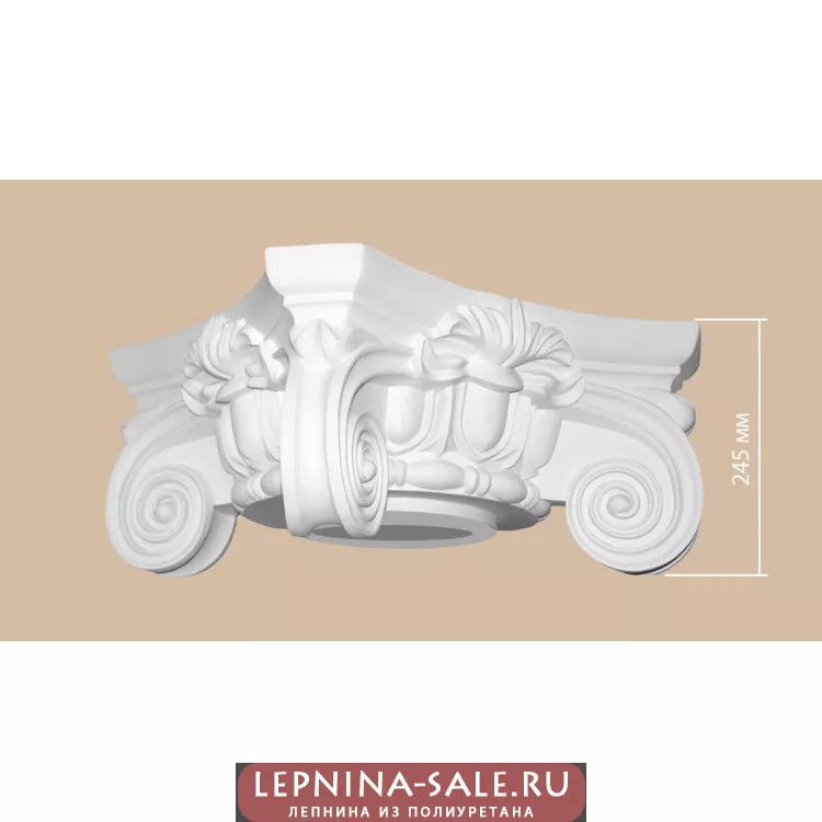 Капитель DECOMASTER 90030-2 (240*500*500) Капитель DECOMASTER 90030-2 (240*500*500) от Lepnina-Sale.ru