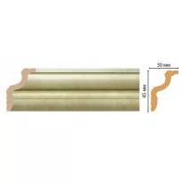 Плинтус потолочный DECOMASTER D148-373ДМ (45*30*2400мм) от Lepnina-Sale.ru