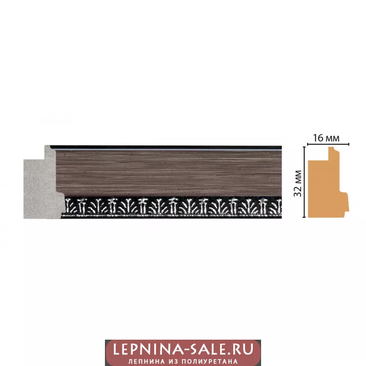 Багет FM16-1 (32*16*2850) Багет FM16-1 (32*16*2850) от Lepnina-Sale.ru