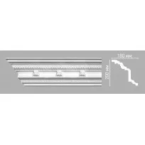 Плинтус потолочный DECOMASTER 95144/7 (200х180х2400мм) от Lepnina-Sale.ru