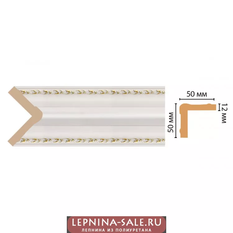 142-54/15 Угол ДМ(50*50*2400 мм) 142-54/15 Угол ДМ(50*50*2400 мм) от Lepnina-Sale.ru