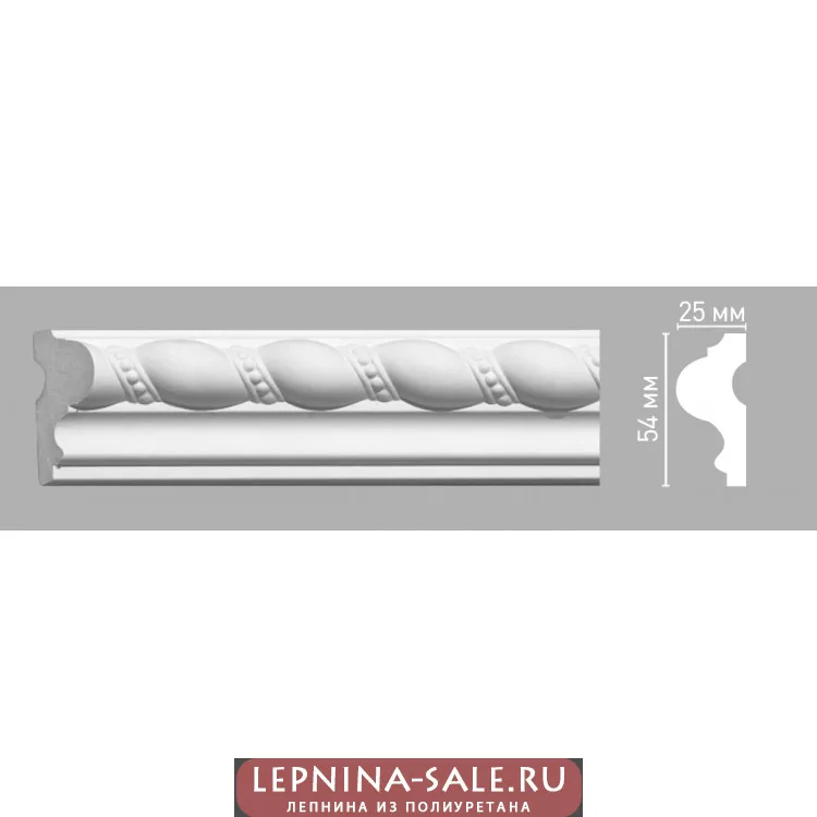 Молдинг DECOMASTER 98084/90 (54х25х2400мм) Молдинг DECOMASTER 98084/90 (54х25х2400мм) от Lepnina-Sale.ru