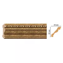 Карниз потолочный Decomaster 124-43 (44*44*2400) от Lepnina-Sale.ru