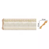 Карниз потолочный Decomaster 124-41 (44*44*2400) от Lepnina-Sale.ru