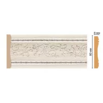 Цветной молдинг Decomaster 184-14 (80*8*2400) от Lepnina-Sale.ru