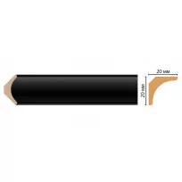 Плинтус потолочный DECOMASTER D133-195ДМ (20*20*2400мм) от Lepnina-Sale.ru