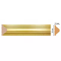 Молдинг DECOMASTER D001-374ДМ (26*13*2400 мм) от Lepnina-Sale.ru