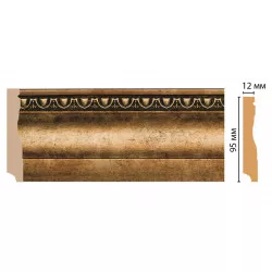 Плинтус напольный Decomaster 153-57 (95*12*2400)