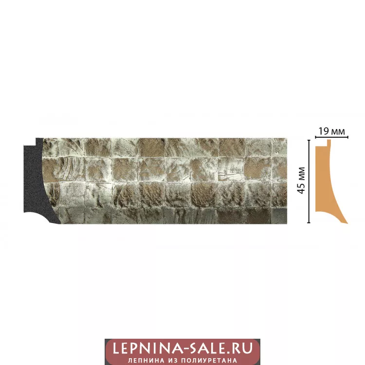Багет FM5-4 (45*19*2850) Багет FM5-4 (45*19*2850) от Lepnina-Sale.ru